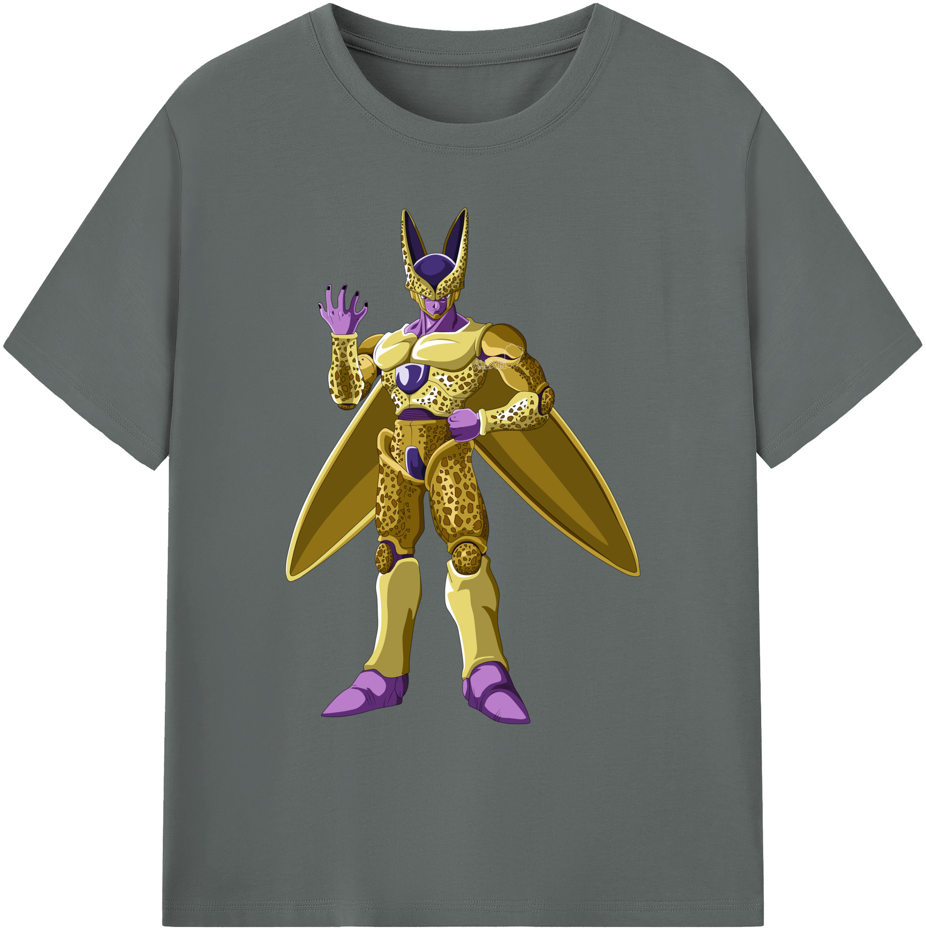 （画像用） ドラゴンボール セル DRAGON BALL Cell 綿100％ メンズ半袖Tシャツ｜肌触りやわらか＆通気性